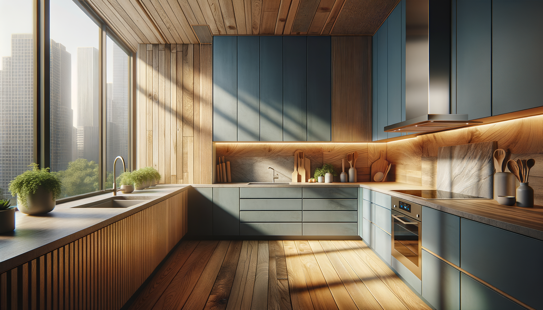 What are the trending kitchen cabinet colors for 2025?
