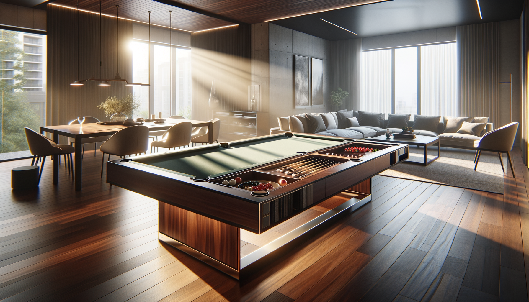 Exploring the Versatility of Pool and Dining Table Combos