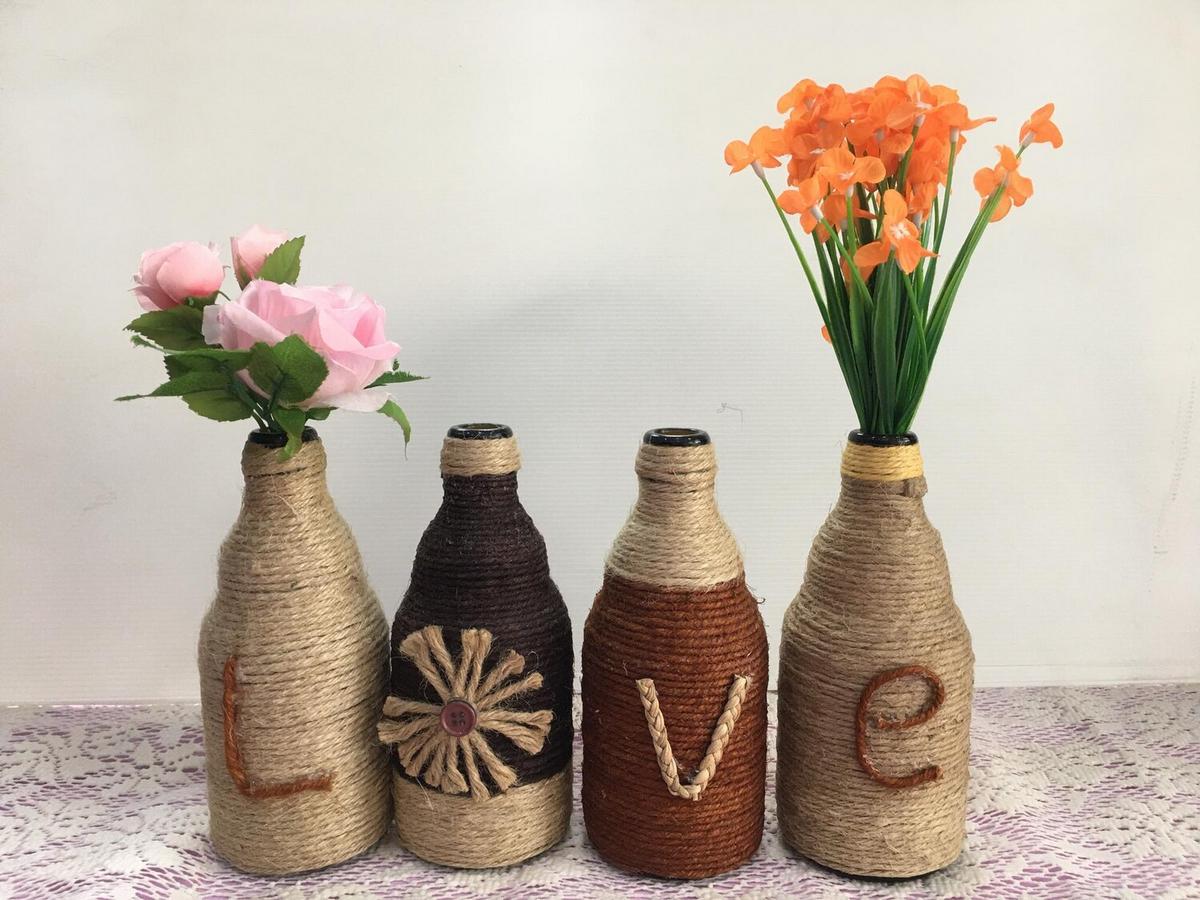 Create Stunning Home Decor with Recycled Glass Bottles