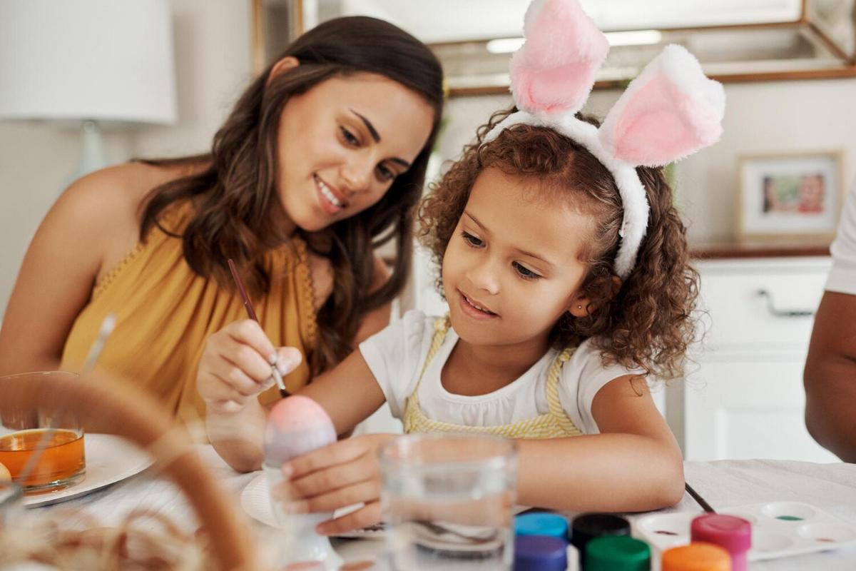 Making Easter Baskets with Personalized Touches
